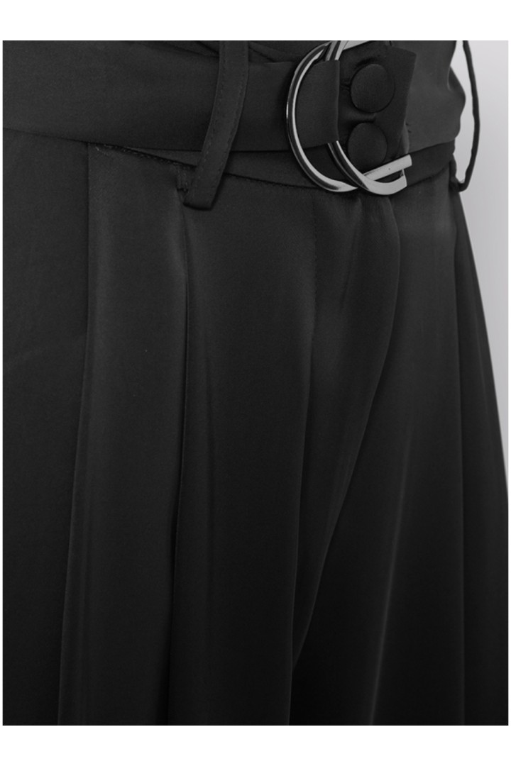 HIGH WAIST PANTS BLACK